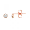 Diamond Solitaire Stud Earrings